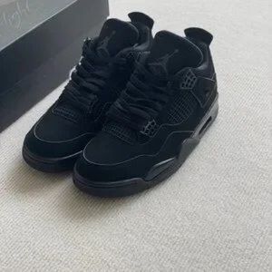 Air Jordan 4 Retro “Black Cat” Athletic Shoes New Boxes CU1110 010